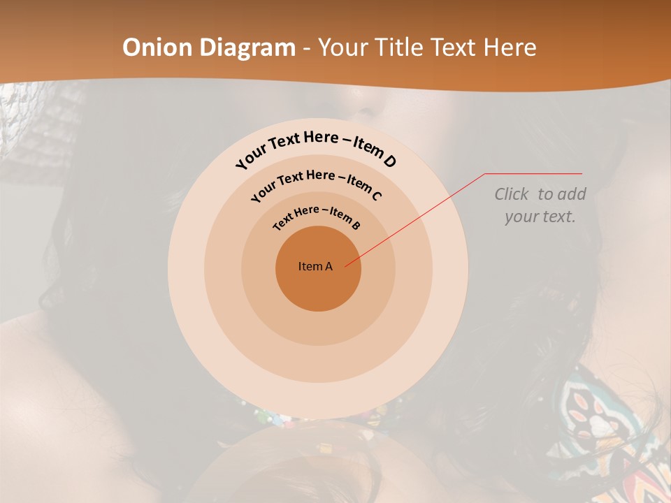 Adult Posing Luxurious PowerPoint Template