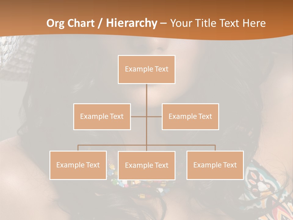 Adult Posing Luxurious PowerPoint Template