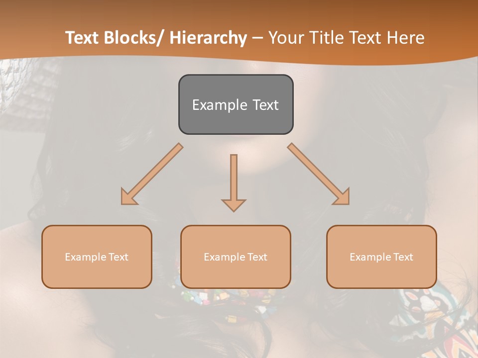 Adult Posing Luxurious PowerPoint Template