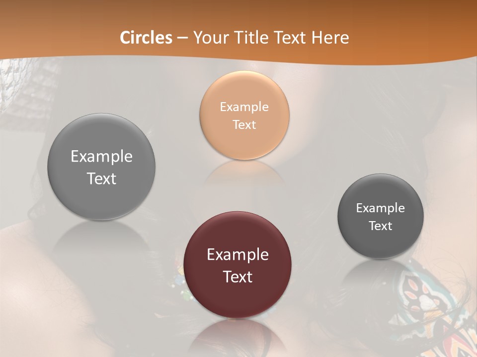 Adult Posing Luxurious PowerPoint Template