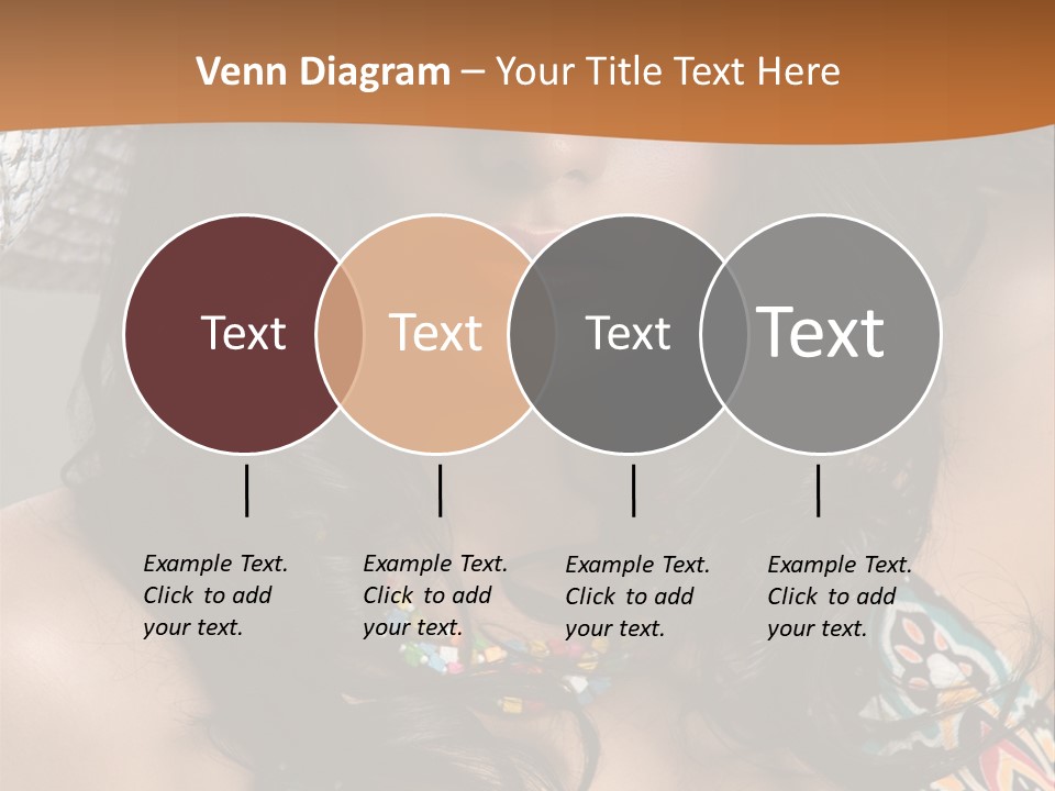 Adult Posing Luxurious PowerPoint Template