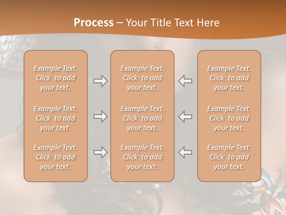 Adult Posing Luxurious PowerPoint Template
