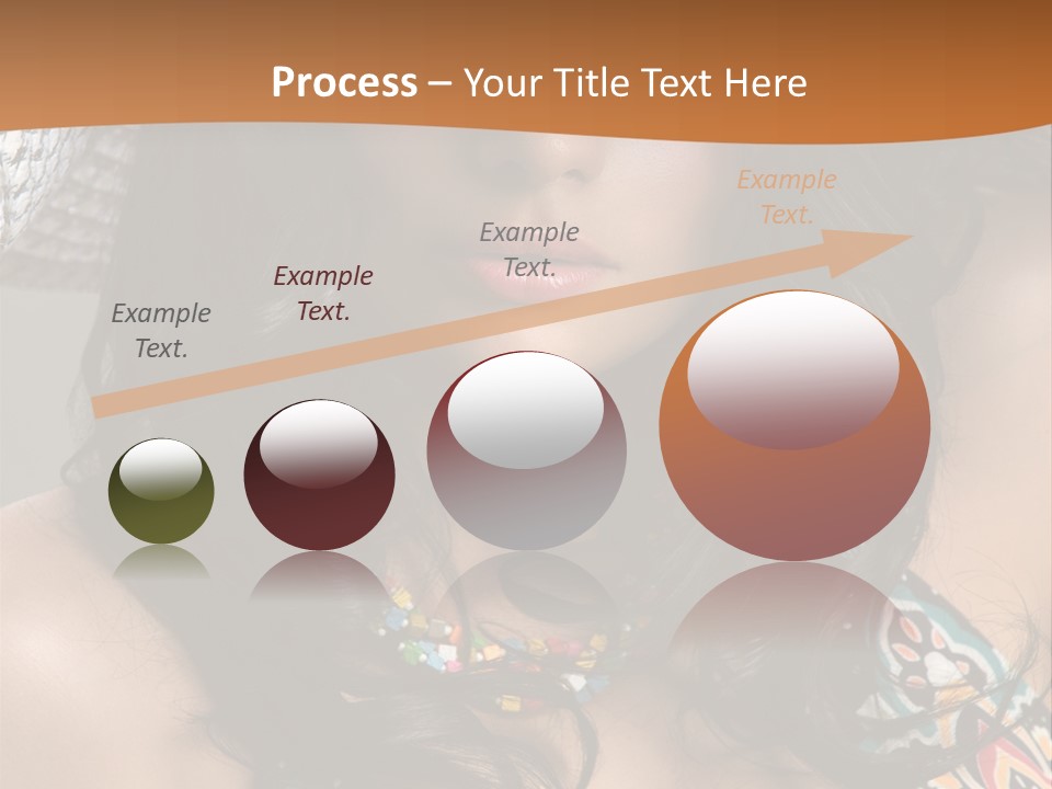 Adult Posing Luxurious PowerPoint Template