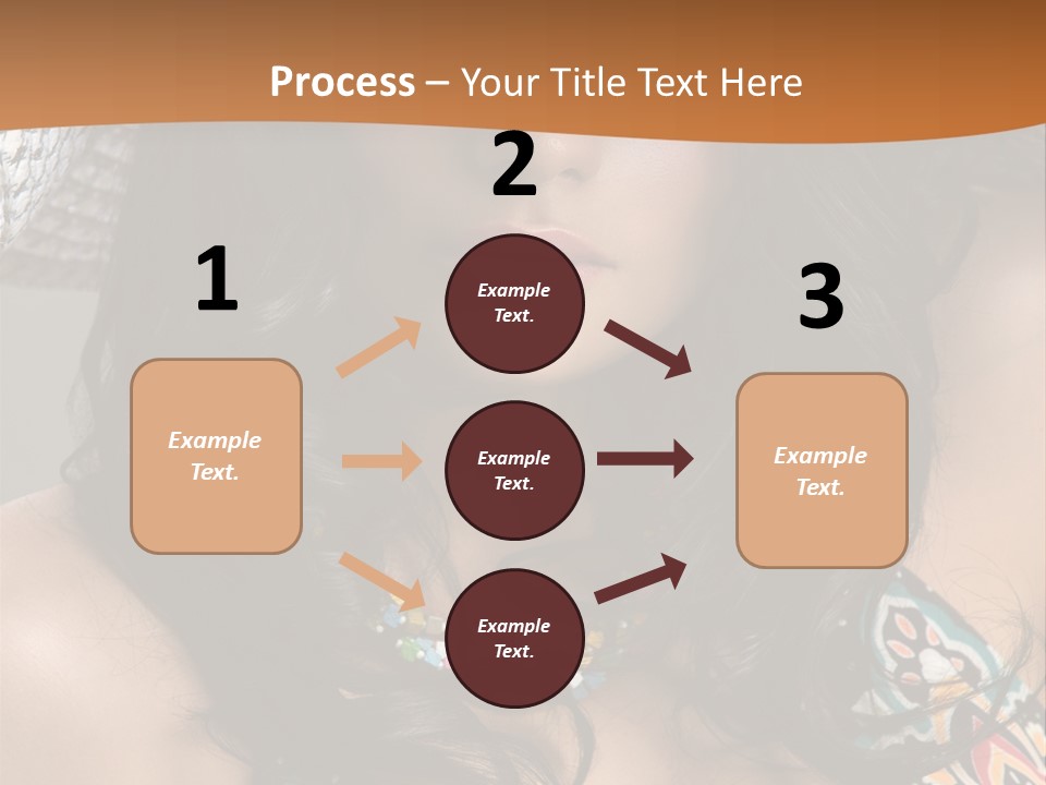 Adult Posing Luxurious PowerPoint Template