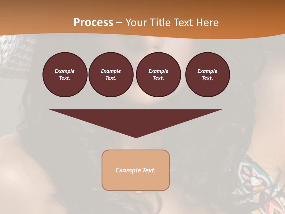 Adult Posing Luxurious PowerPoint Template
