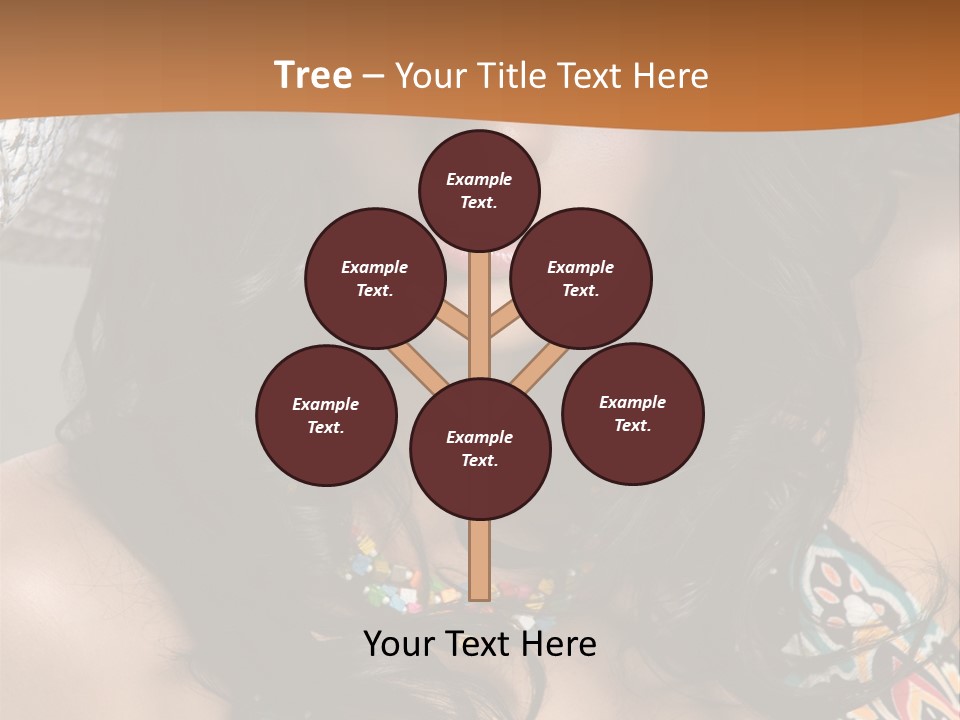 Adult Posing Luxurious PowerPoint Template