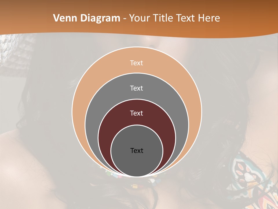 Adult Posing Luxurious PowerPoint Template