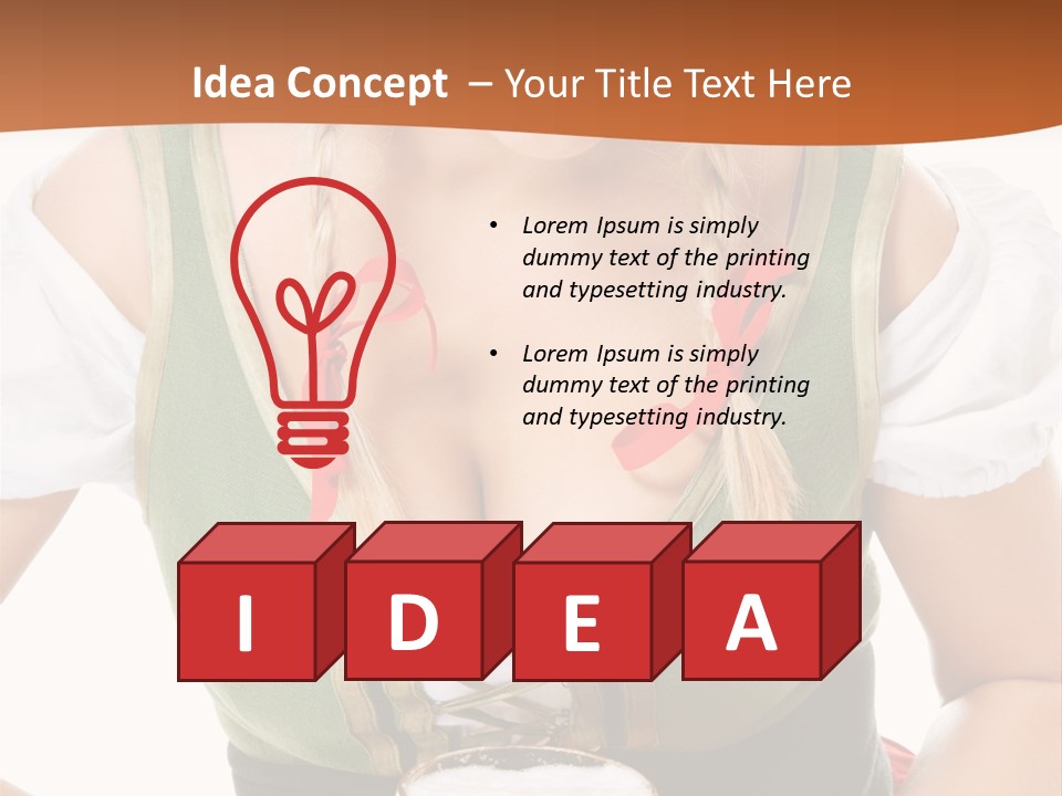 Breast Traditional Festive PowerPoint Template