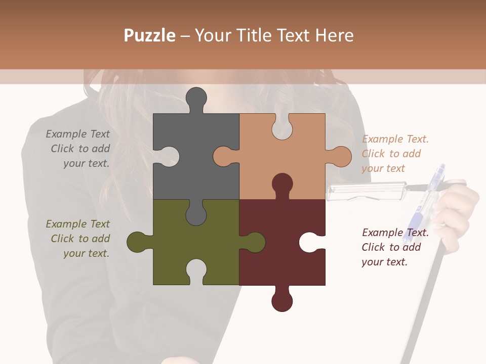 Communication Beautiful Questionnaire PowerPoint Template