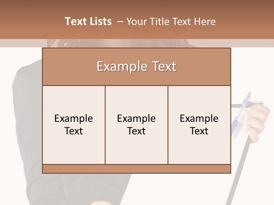 Communication Beautiful Questionnaire PowerPoint Template