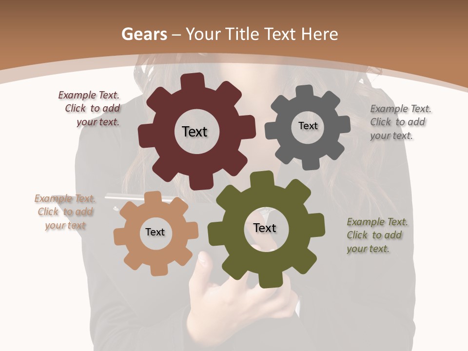 Phone Operator Call PowerPoint Template