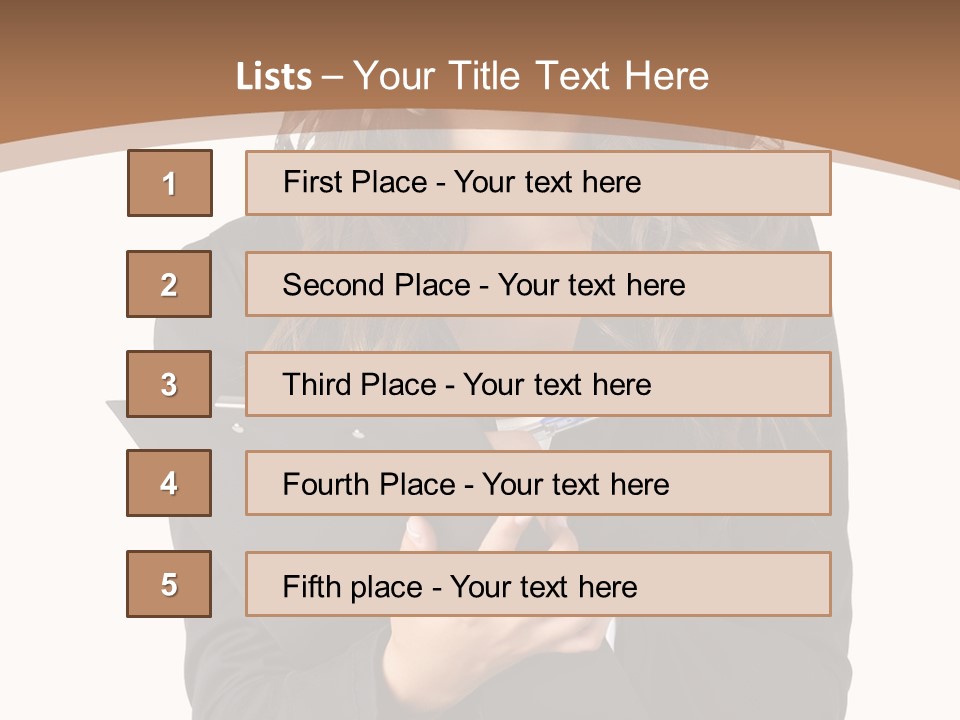 Phone Operator Call PowerPoint Template