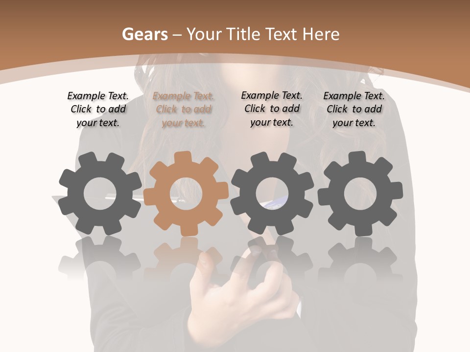 Phone Operator Call PowerPoint Template