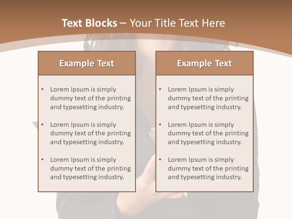 Phone Operator Call PowerPoint Template