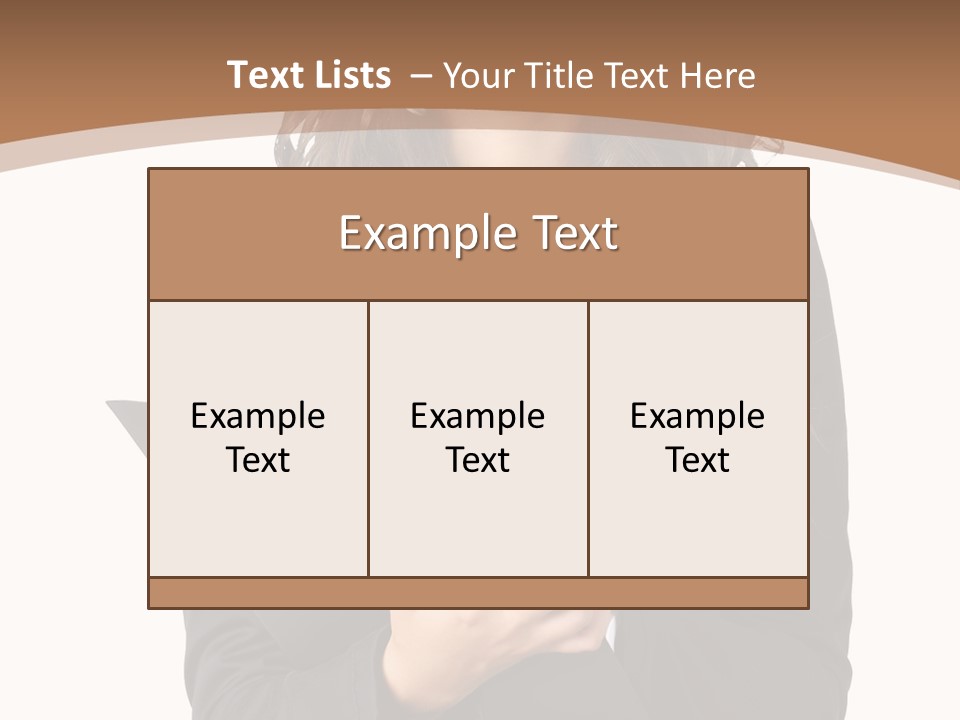 Phone Operator Call PowerPoint Template