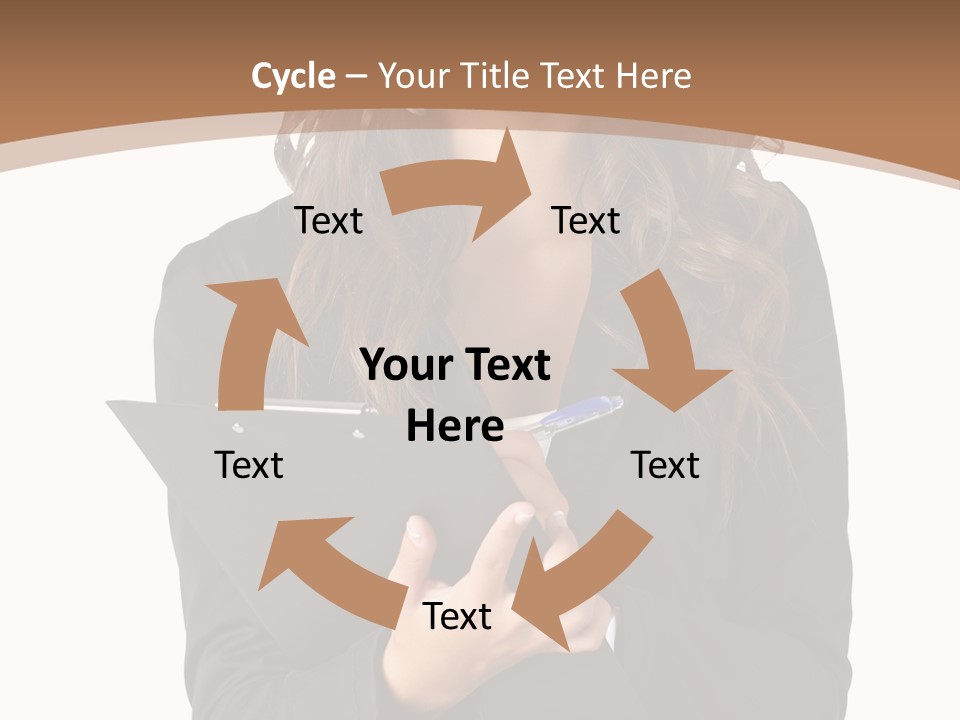 Phone Operator Call PowerPoint Template