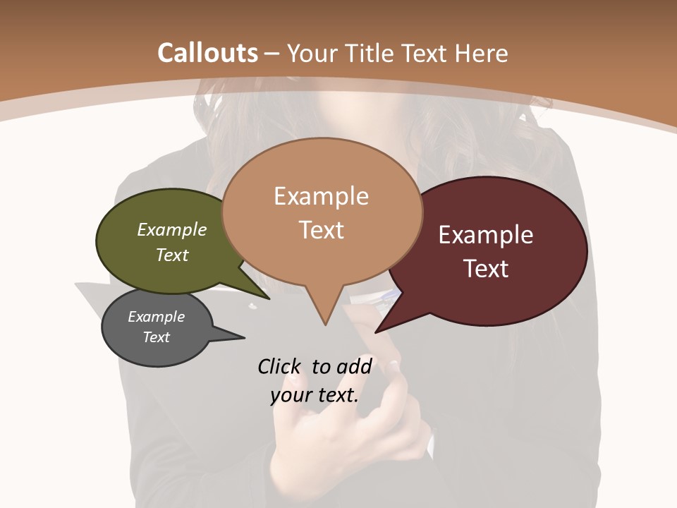 Phone Operator Call PowerPoint Template