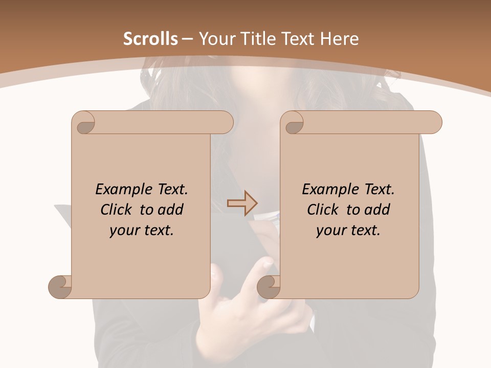 Phone Operator Call PowerPoint Template