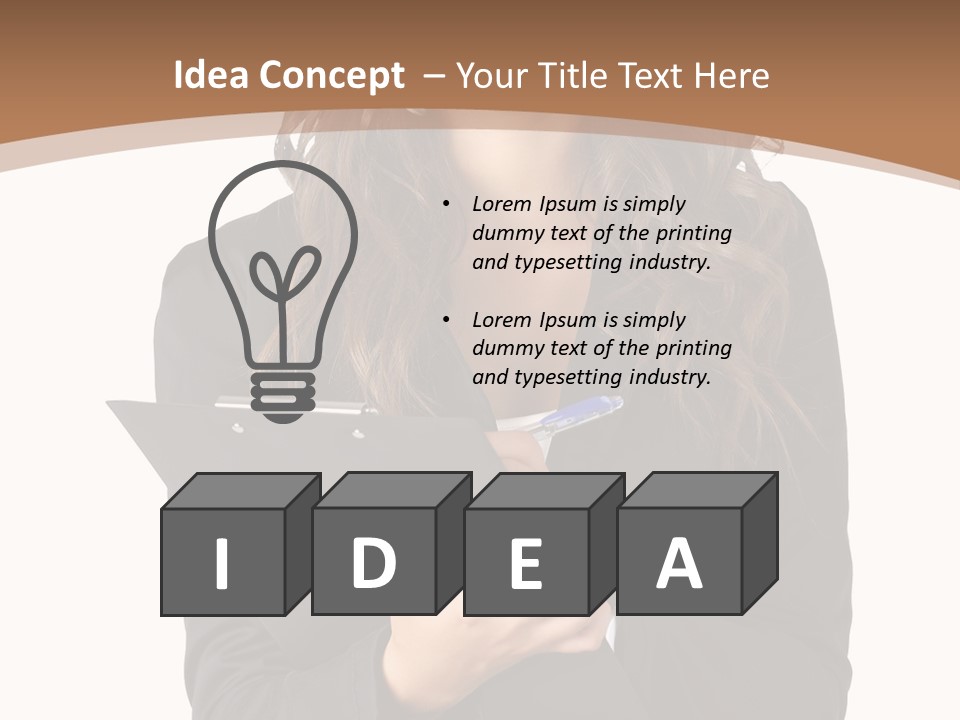 Phone Operator Call PowerPoint Template