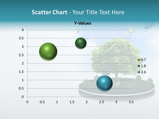 Picture Global Tree PowerPoint Template