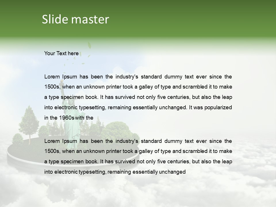 Rome Eiffel Romance PowerPoint Template