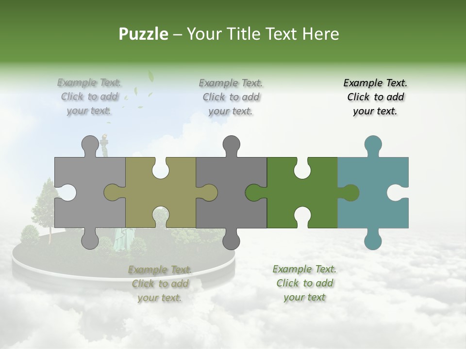 Rome Eiffel Romance PowerPoint Template