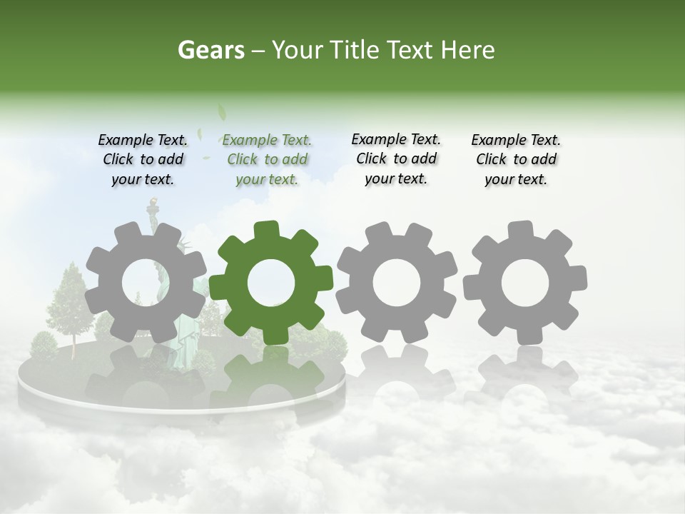 Rome Eiffel Romance PowerPoint Template