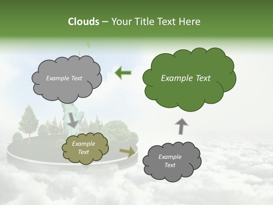 Rome Eiffel Romance PowerPoint Template