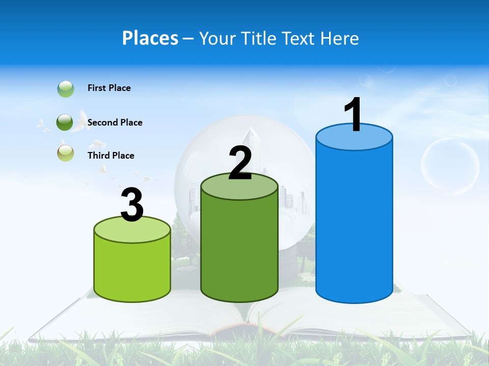 Wealth Reflect City PowerPoint Template