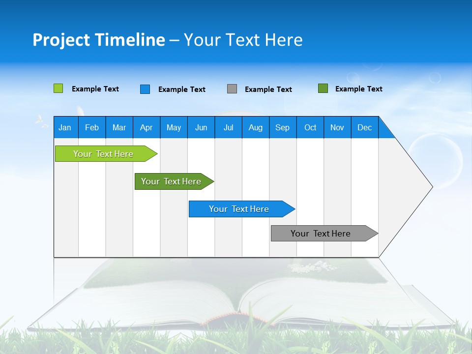 Wealth Reflect City PowerPoint Template