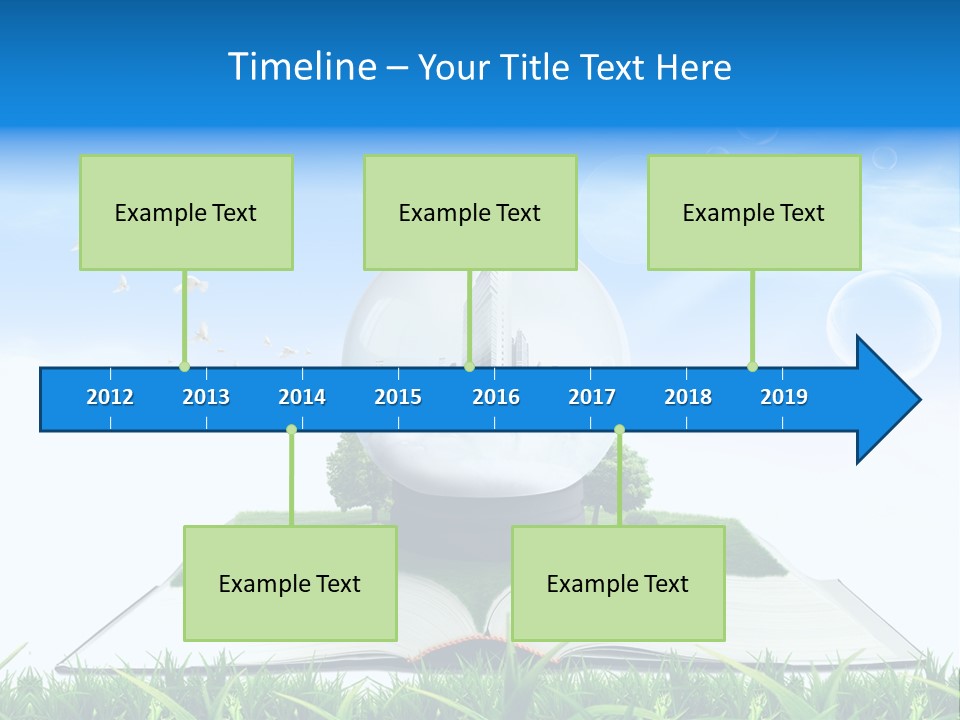 Wealth Reflect City PowerPoint Template