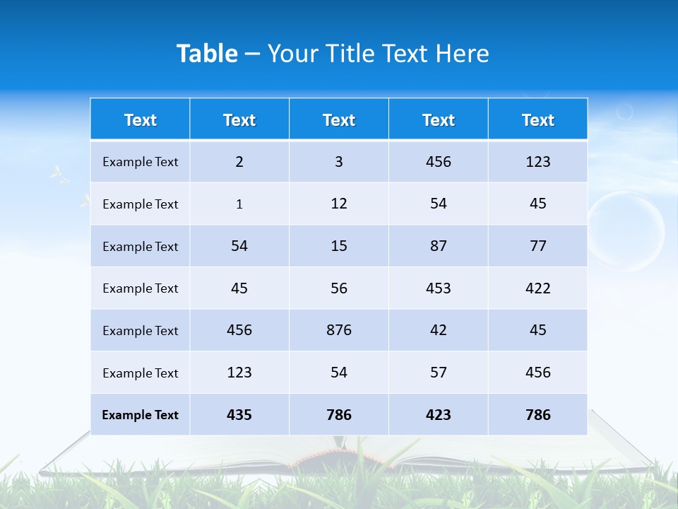 Wealth Reflect City PowerPoint Template