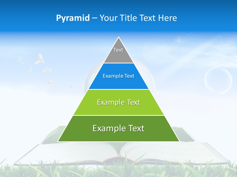 Wealth Reflect City PowerPoint Template
