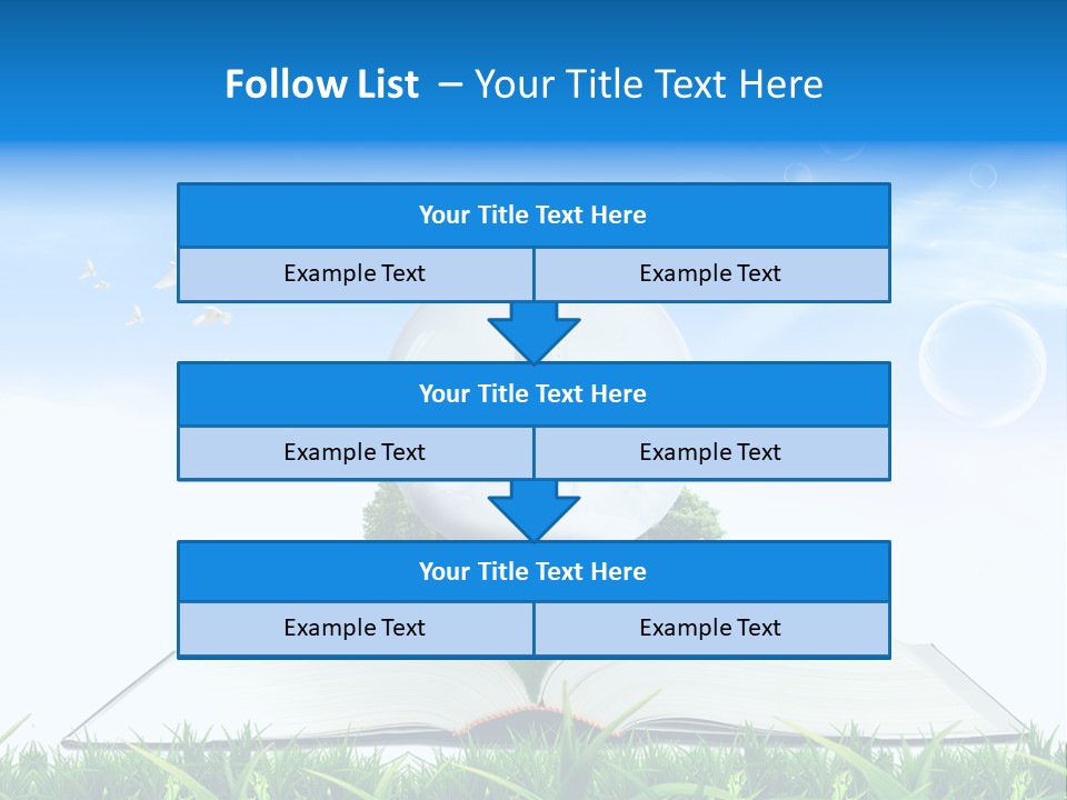 Wealth Reflect City PowerPoint Template