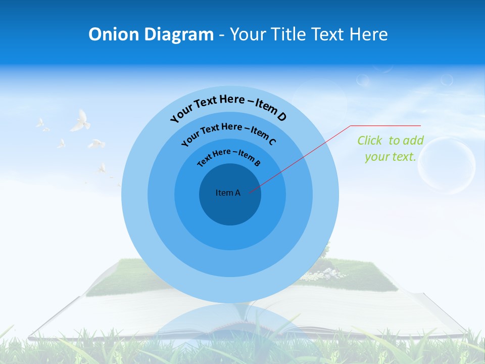 Wealth Reflect City PowerPoint Template