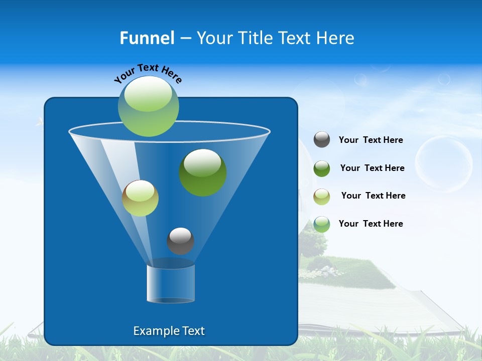 Wealth Reflect City PowerPoint Template