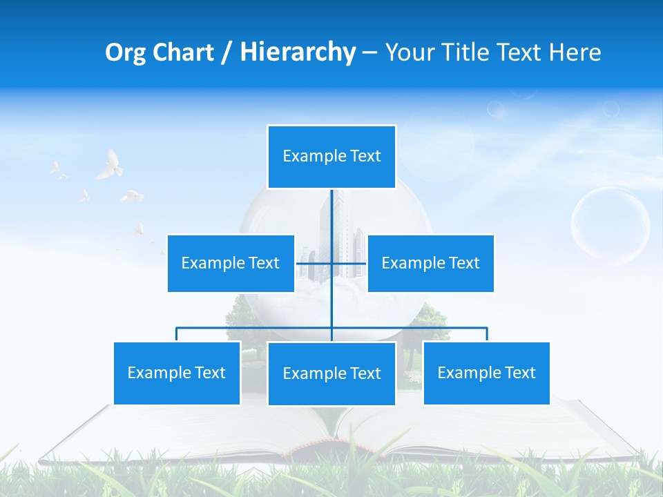 Wealth Reflect City PowerPoint Template