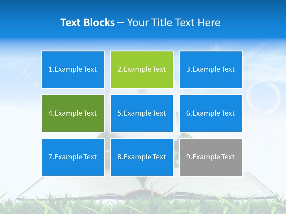Wealth Reflect City PowerPoint Template