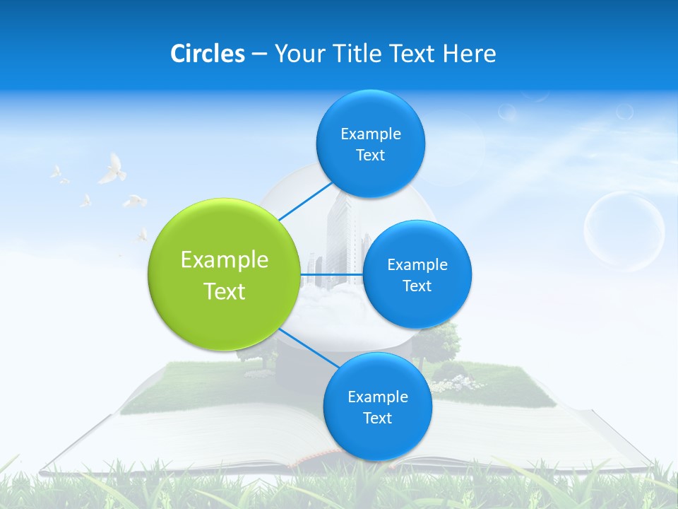 Wealth Reflect City PowerPoint Template