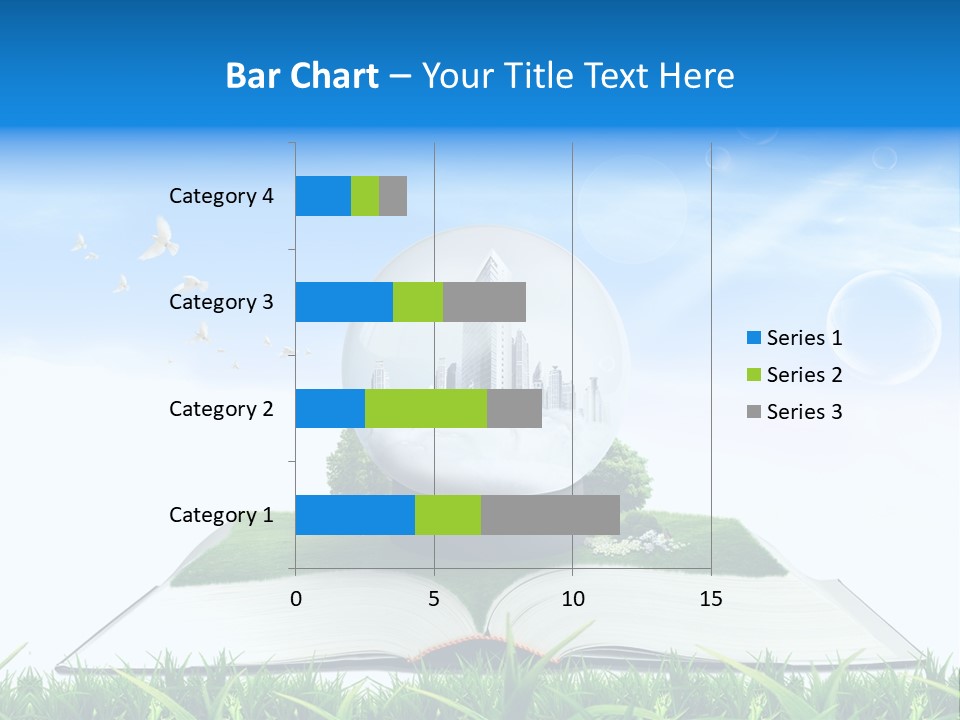 Wealth Reflect City PowerPoint Template