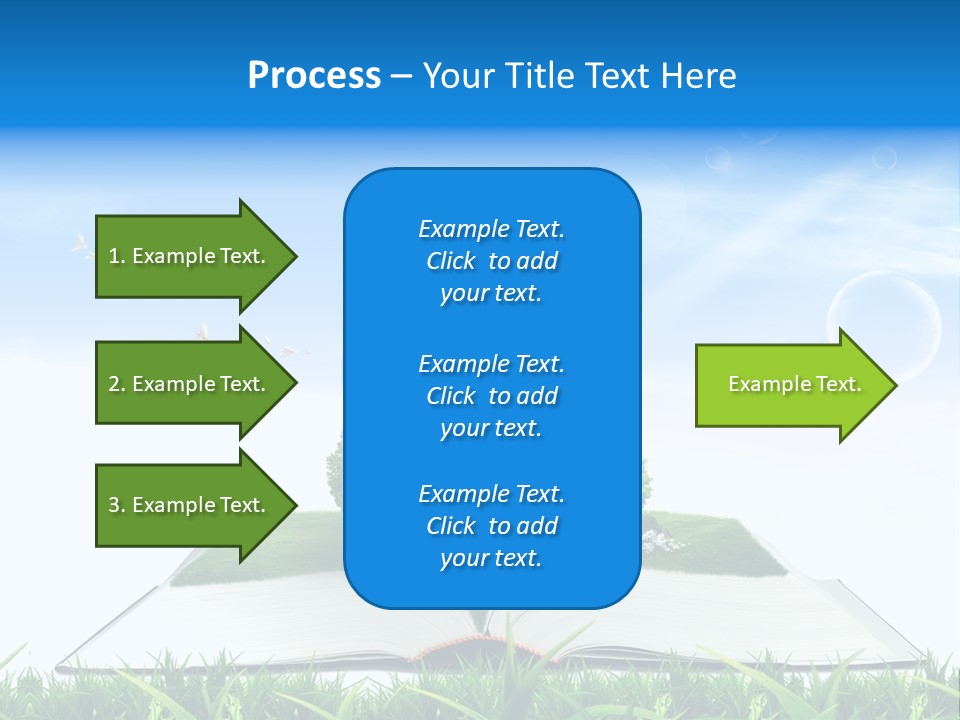 Wealth Reflect City PowerPoint Template