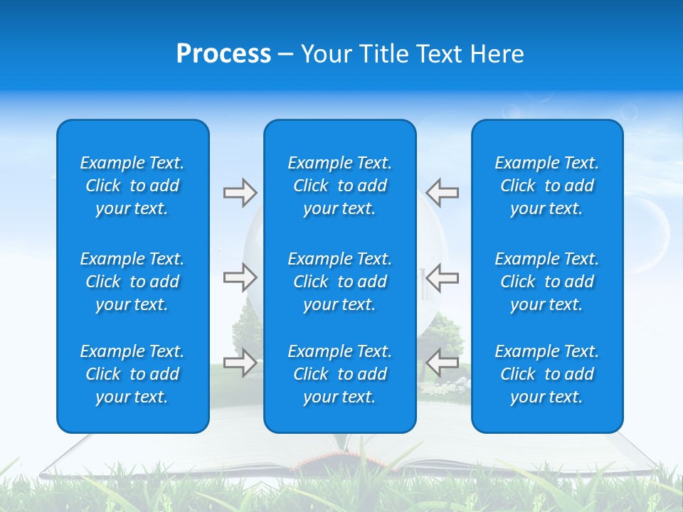 Wealth Reflect City PowerPoint Template
