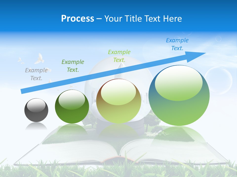 Wealth Reflect City PowerPoint Template