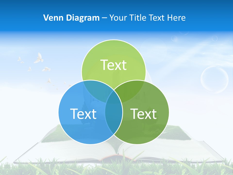 Wealth Reflect City PowerPoint Template