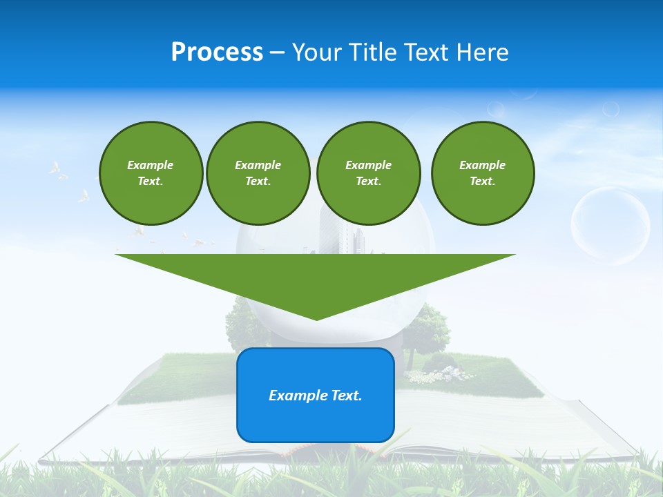 Wealth Reflect City PowerPoint Template