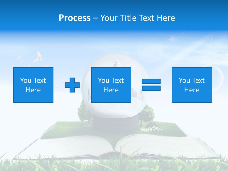 Wealth Reflect City PowerPoint Template