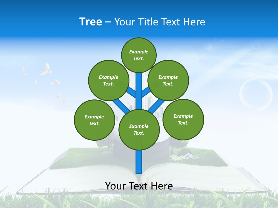 Wealth Reflect City PowerPoint Template