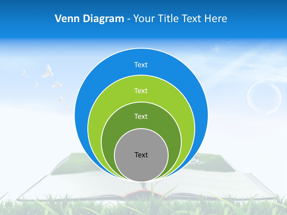 Wealth Reflect City PowerPoint Template