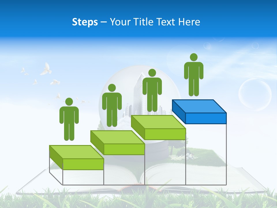 Wealth Reflect City PowerPoint Template