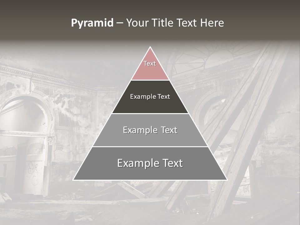 Casual Dirty Frame PowerPoint Template